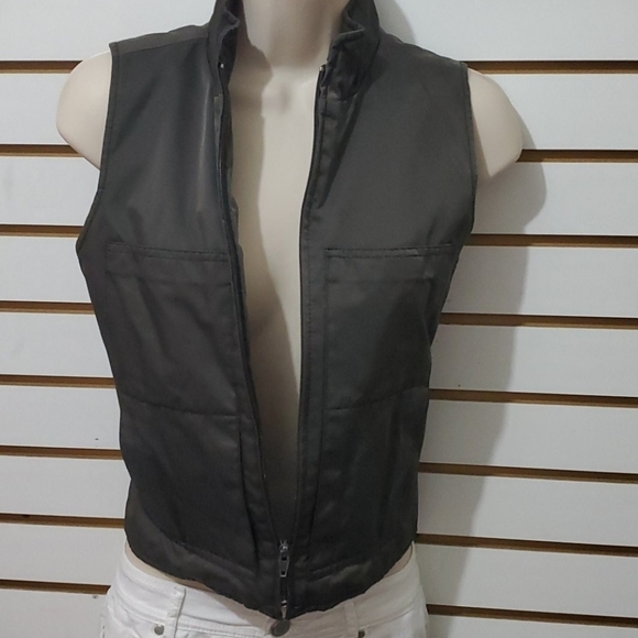 Mexx Olive Utilitarian Vest - Picture 4 of 6